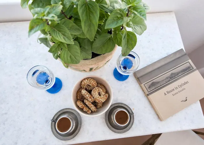 Menta I In The Heart Of Naousafree Parkingparos Lejlighed